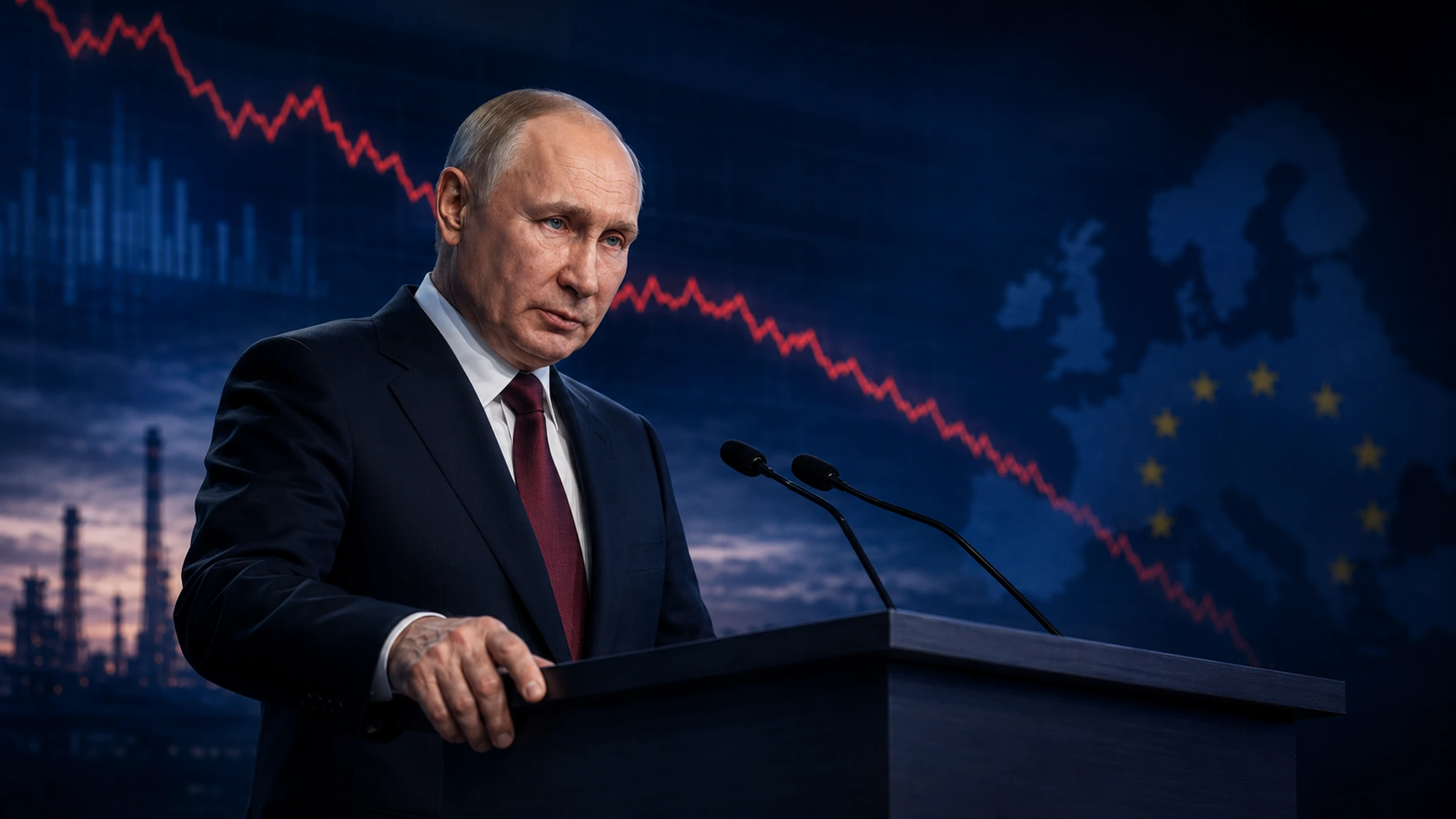 Ruská ekonomika brzdí. Putin z toho dělá vítězství